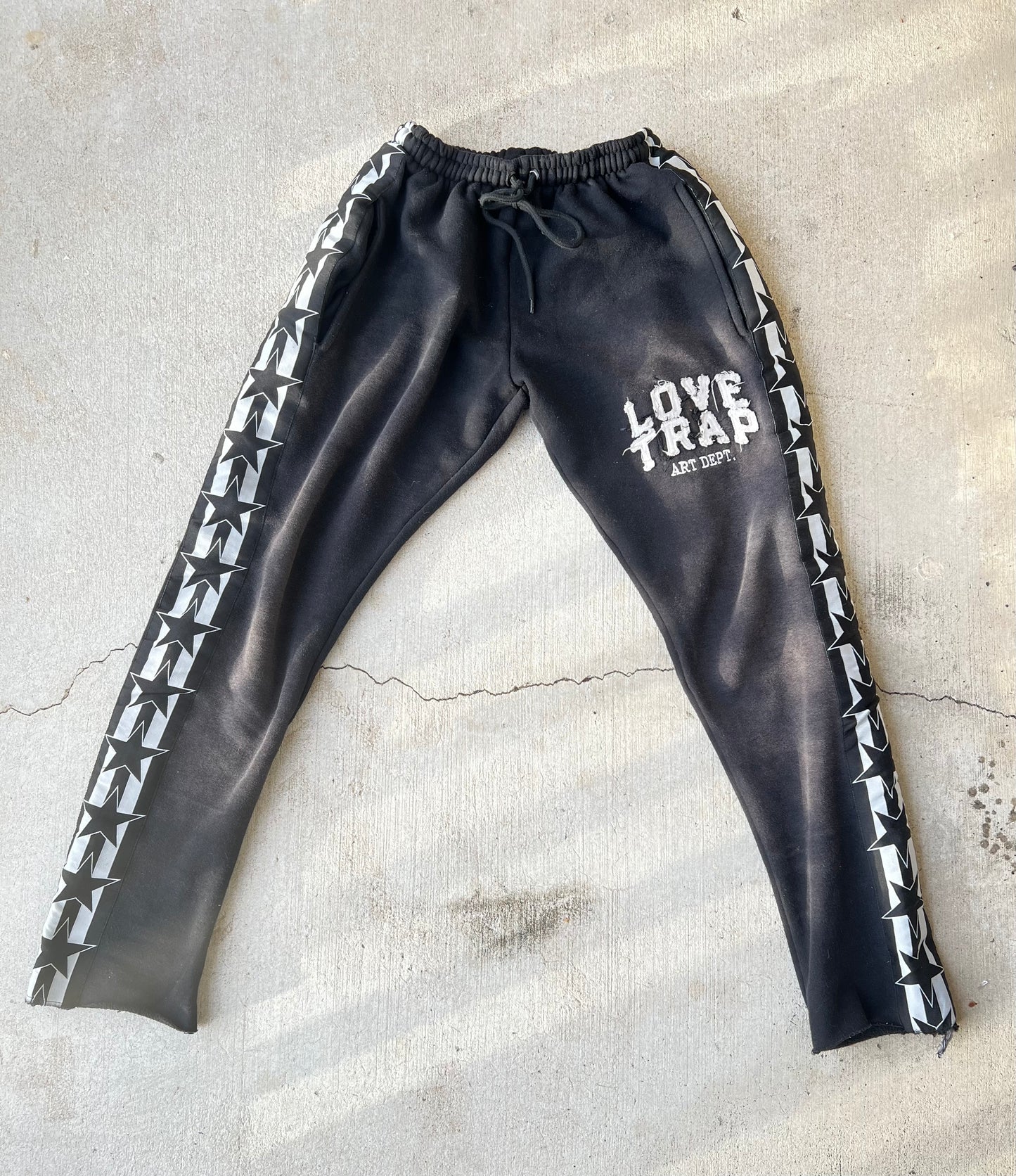 BLACK “LT ART DEPT.” PANTS