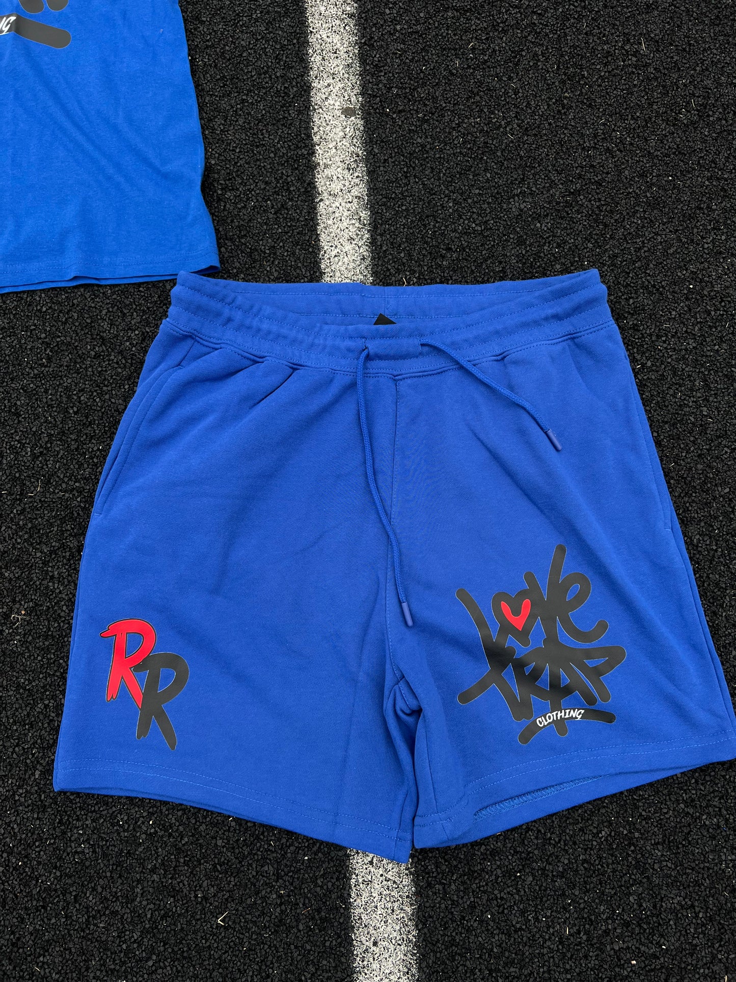 Royal Blue RR "LoveTrap" Shorts